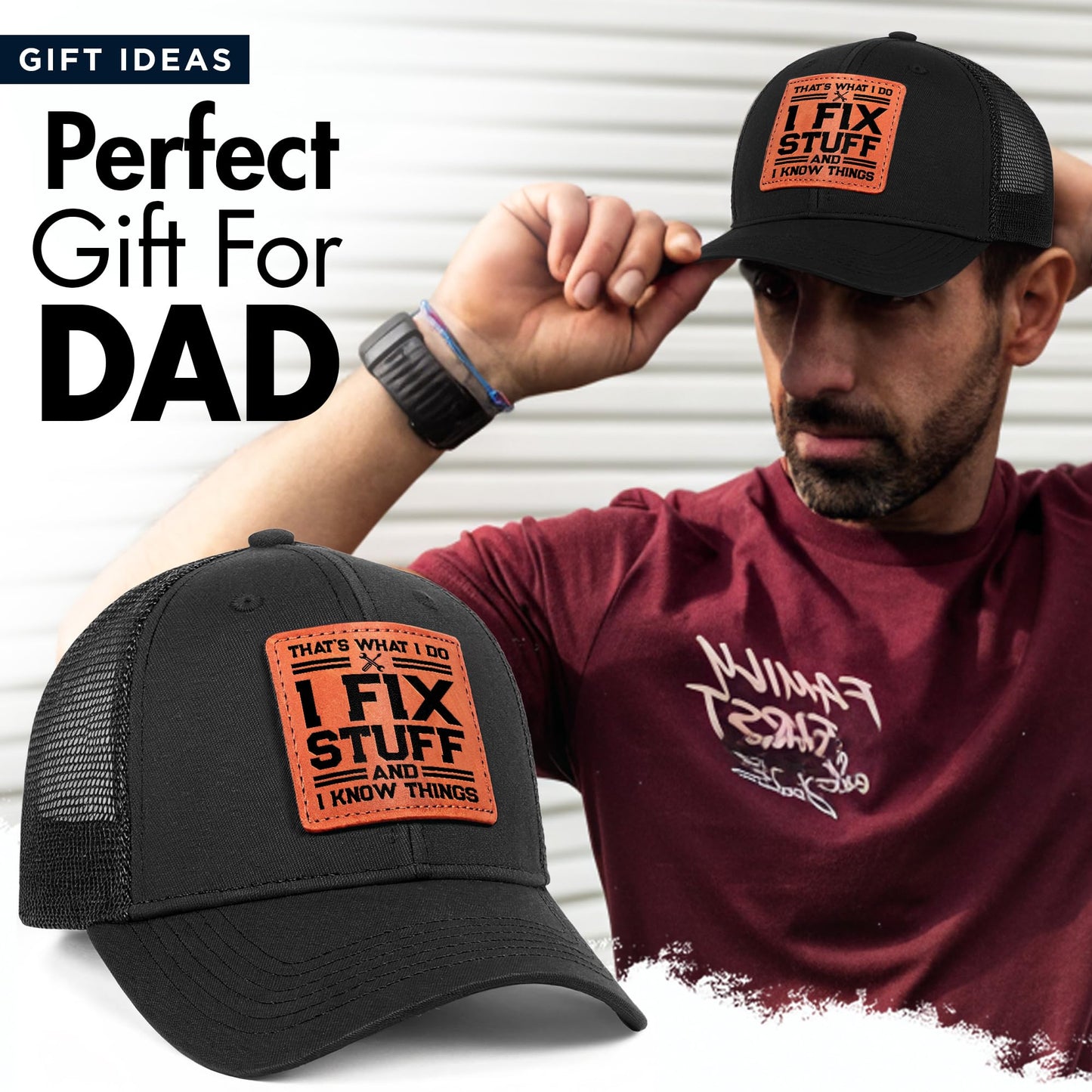 Birthday Gifts for Men Unique - Dad Birthday Gift, Gifts for Dad for Birthday, Fathers Day, Christmas - Cool Mens Gifts Ideas, Mens Birthday Gift Ideas - for Him, Grandpa, Handyman, Men, Dad Hat