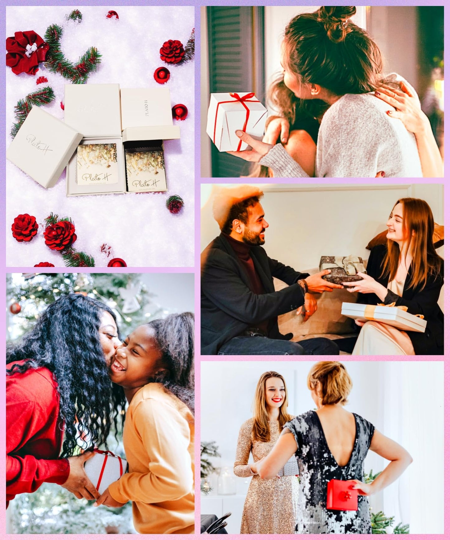 Women's Heart Crystals Earrings Drop Dangle Fish Hook Earrings for Birthday Anniversary Christmas Mother's Day Valentine's Day, Gifts for Her