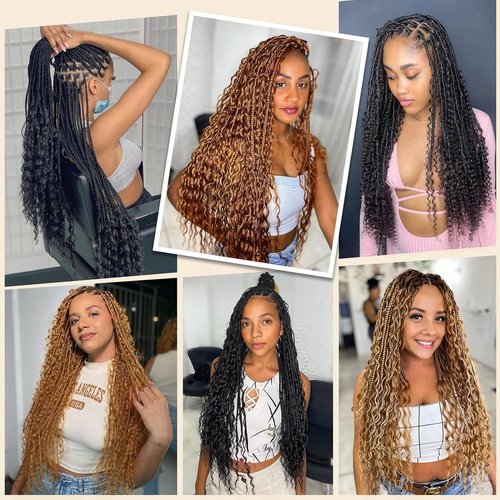 Leruikair Deep Wave Human Braiding Hair 50g Per Bundle 2 Pcs Total 100g 24 Inch Color 27# Honey Blonde Brazilian Virgin Bulk No Weft Braiding Human Hair for Black Women