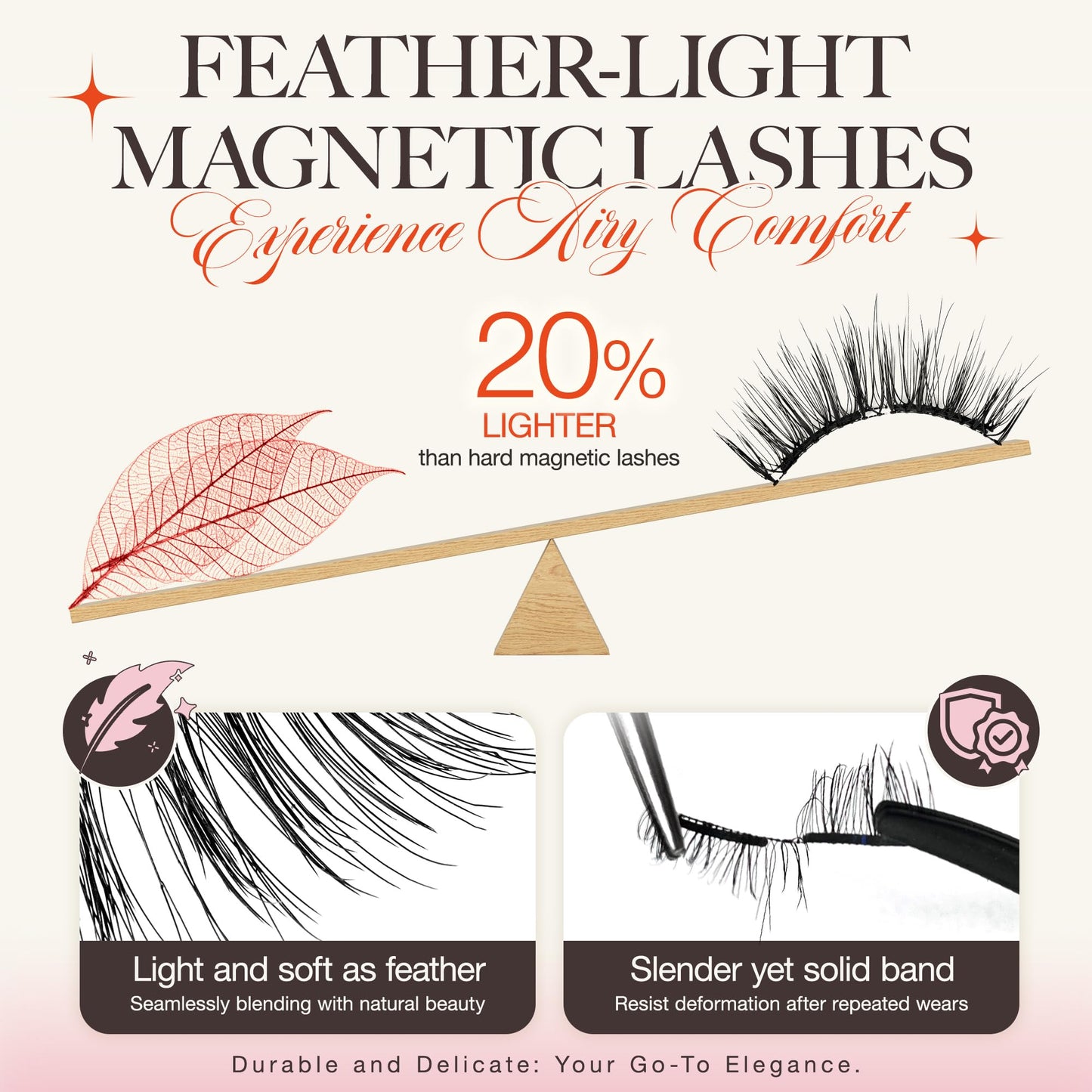 LASHVIEW Magnetic Eyelashes with Applicator,Reusable Soft Magnetic Eyelashes Natural Look, No Glue Needed RCM02-N