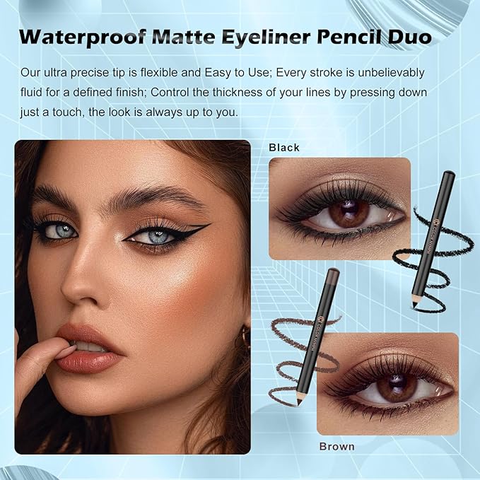 Color Nymph Makeup Kit for Teen Girls – All-in-One Beginner Makeup Set with Eyeshadow, Blush, Highlighter, Bronzer, Contour, Lipsticks, Eyeliner, Brushes & Mirror in Train Case (White)