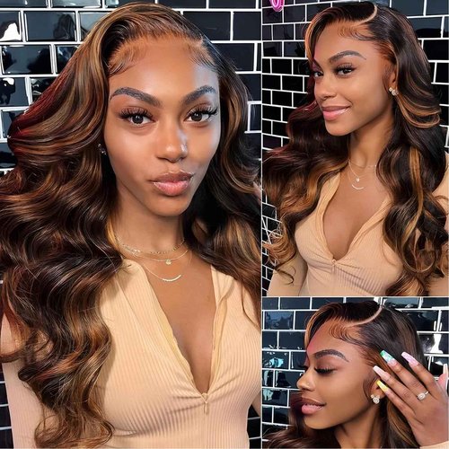 Loose Wave Human Hair Bundles with Closure 12 14 16+12in10A Brazilian Remy Virgin Hair Weave Colored Fb30 Ombré Loose Deep 3 Bundles Human Hair with HD Lace Closure Free Part Pre plucked