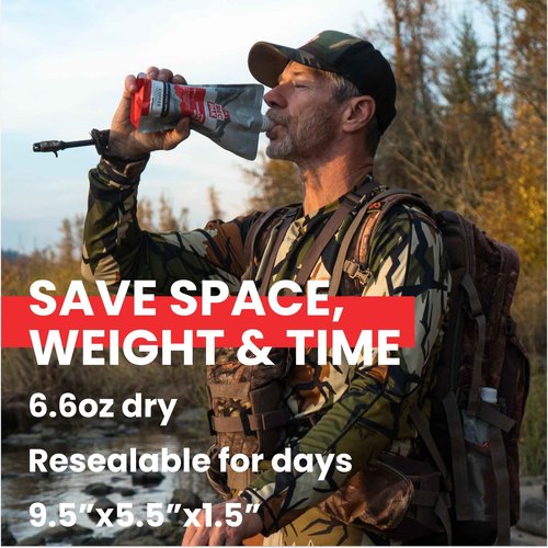 RecPak Performance Ultralight Instant Meals For Your Next Adventure | 700 Cal 42g Protein I Variety Pack (6-Pack)