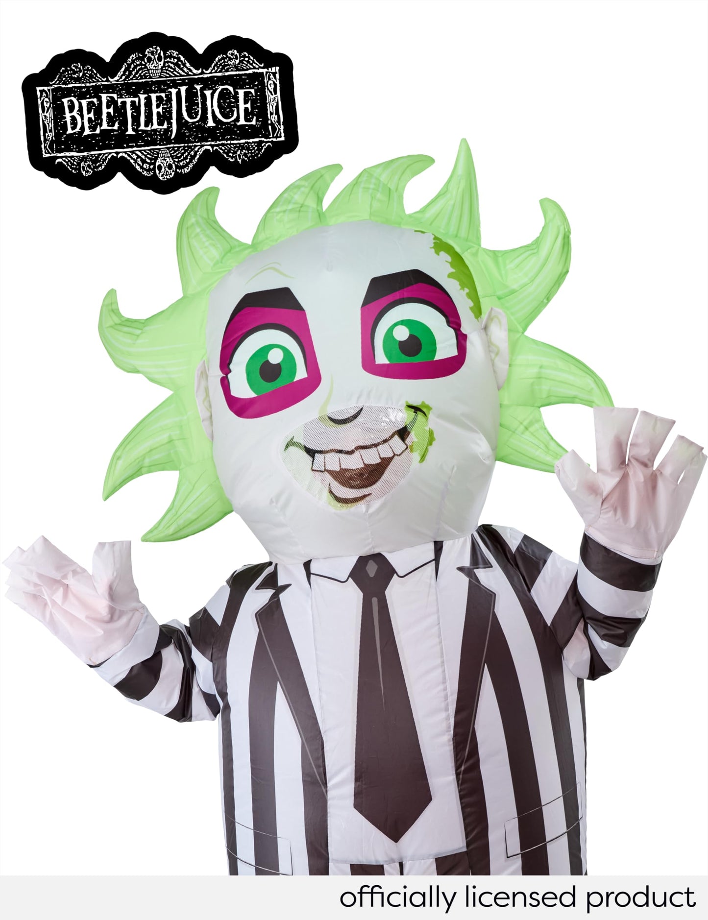 Rubies Beetlejuice: Beetlejuice Costume for Adults, Unisex One Size