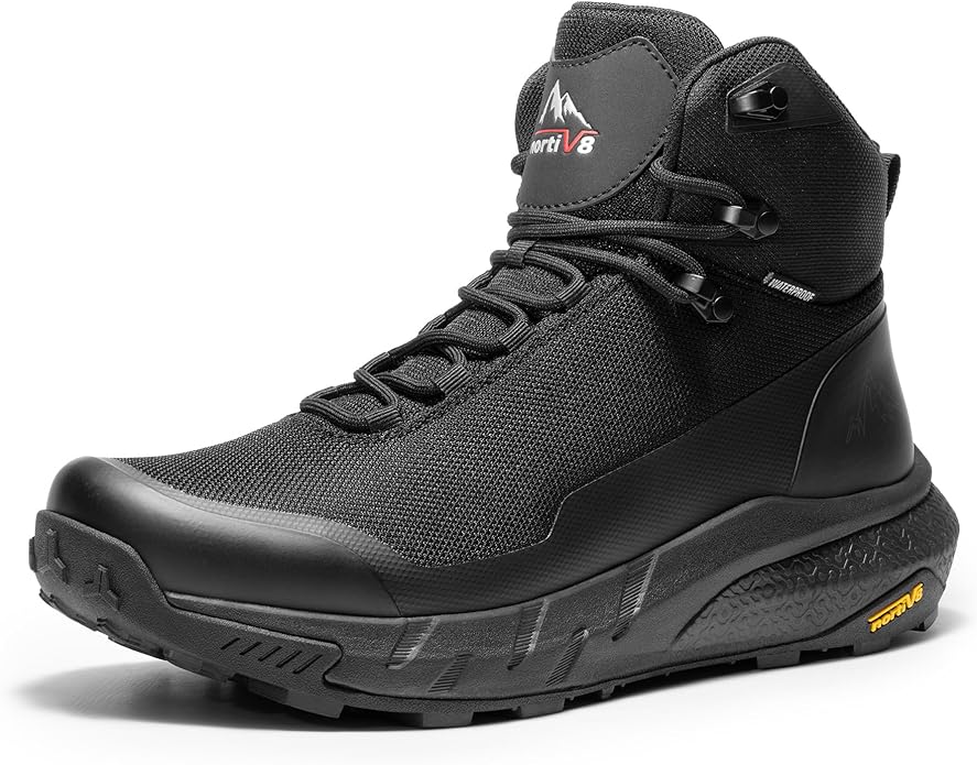 NORTIV 8 Men's Hydrotrek Waterproof Hiking Boots