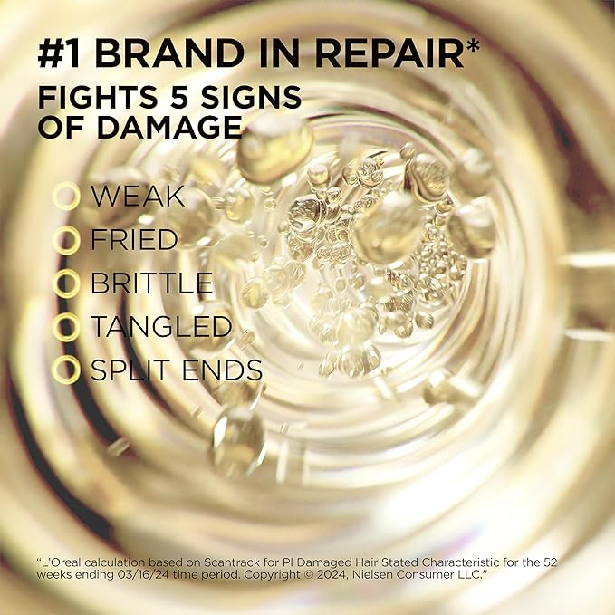 L'Oreal Paris Elvive Total Repair 5 Damage-Erasing Balm with Almond and Protein, 8.5 Ounce (Packaging May Vary)