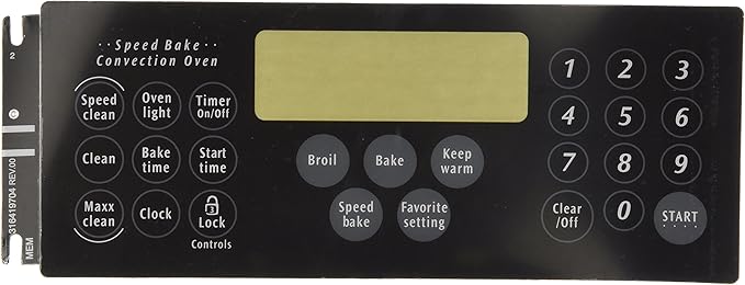GENUINE Frigidaire 316419704 Range/Stove/Oven Overlay Unit