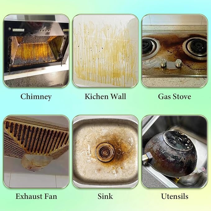 Fly Cleanse Natural Enzyme Formula to Household Appliances, Fly Clease Multi-Purpose Cleaner, Kitchen Appliance Cleaner, For Hold,Oven,Stove,Range Hood