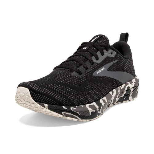Brooks Women’s Revel 6 Neutral Running Shoe - Black/Luna Rock - 7 Medium