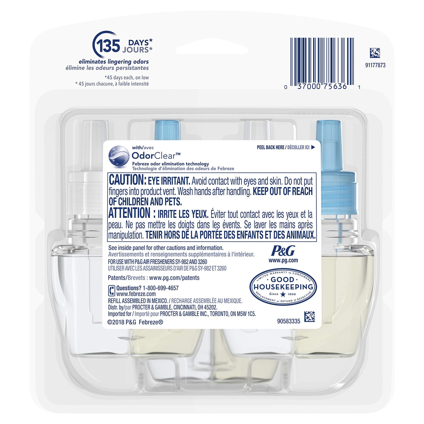 Febreze Plug Air Freshener Oil Refill