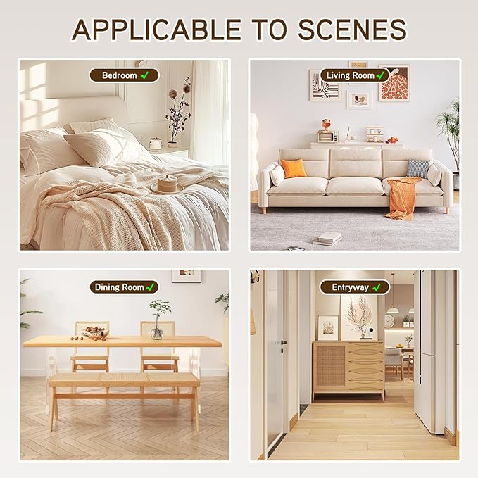 Furnimart 44 Inch Gray Velvet Modern Ottoman Bench, Modern Upholstered Bedroom Benches Footrest Stool Indoor Bench for Entryway Living Room Bedroom Dining Room (Velvet-Grey)