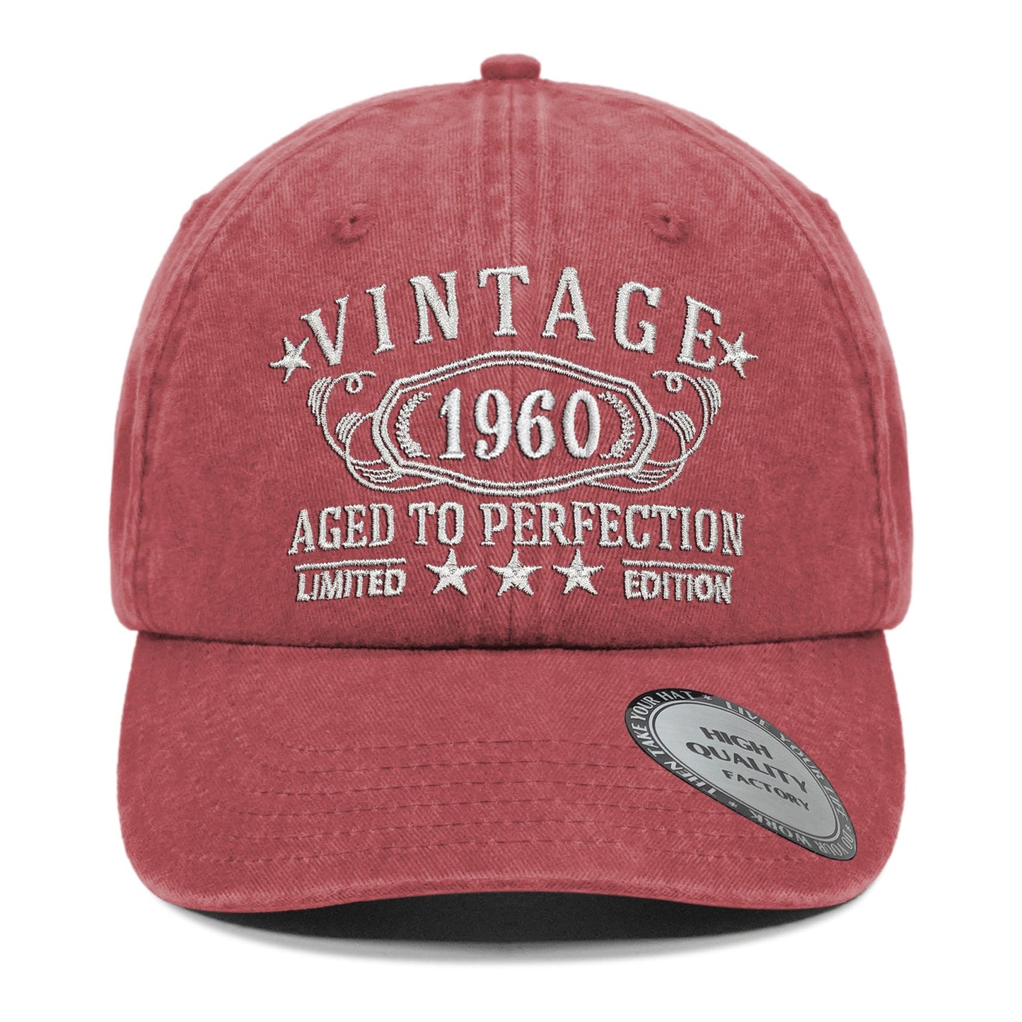 65th Birthday Gifts for Women Wife Grandma,1960 for 65 Year Old Vintage Baseball Hat, Turing 65th Parents
