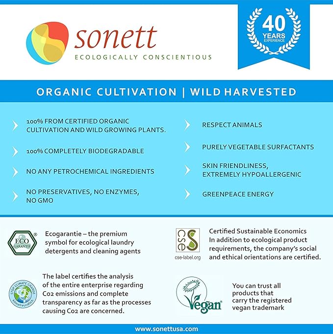 Greenfibres Sonett starch spray/ironing aid