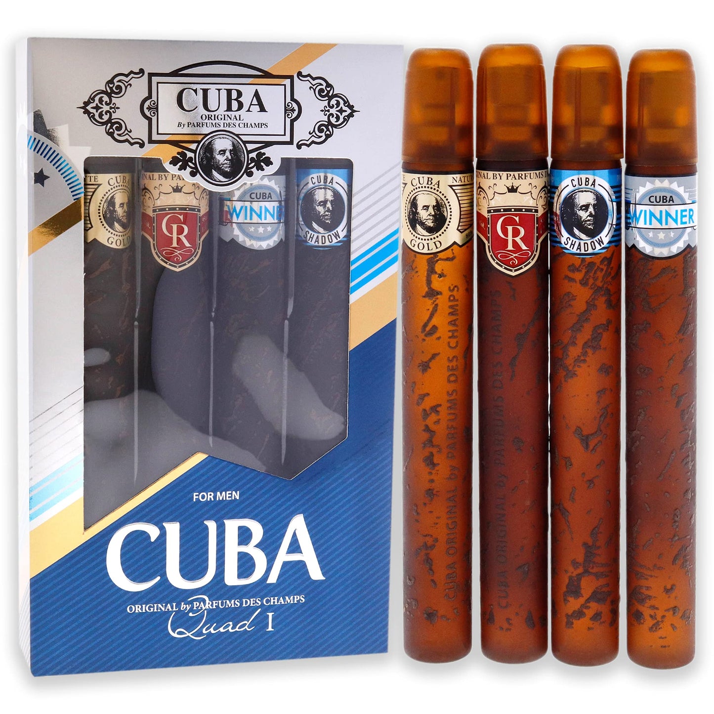 Cuba Men's Variety Gift Set Fragrances 5425039221113