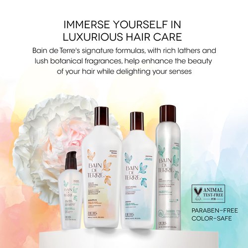Bain de Terre Balancing Shampoo & Conditioner Set | Green Meadow | Normal to Oily Hair | Paraben Free | 33.8 Fl Oz
