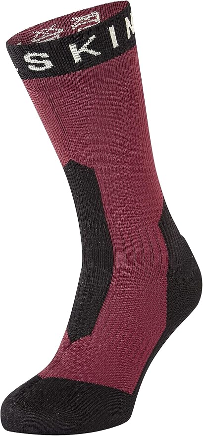 SEALSKINZ | Stanfield | Unisex Waterproof Extreme Cold Weather Mid Length Merino Wool Lined Socks