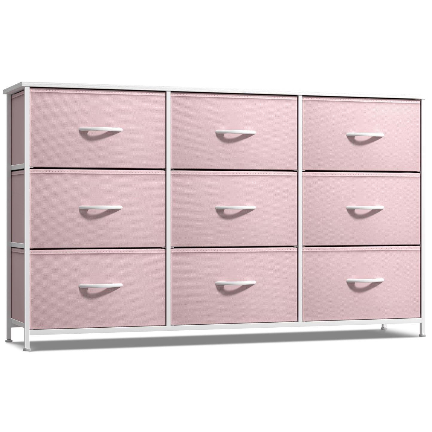 Sorbus Kids Dresser with 9 Drawers - Storage Unit Organizer Chest for Clothes - Bedroom, Kids Room, Nursery, & Closet