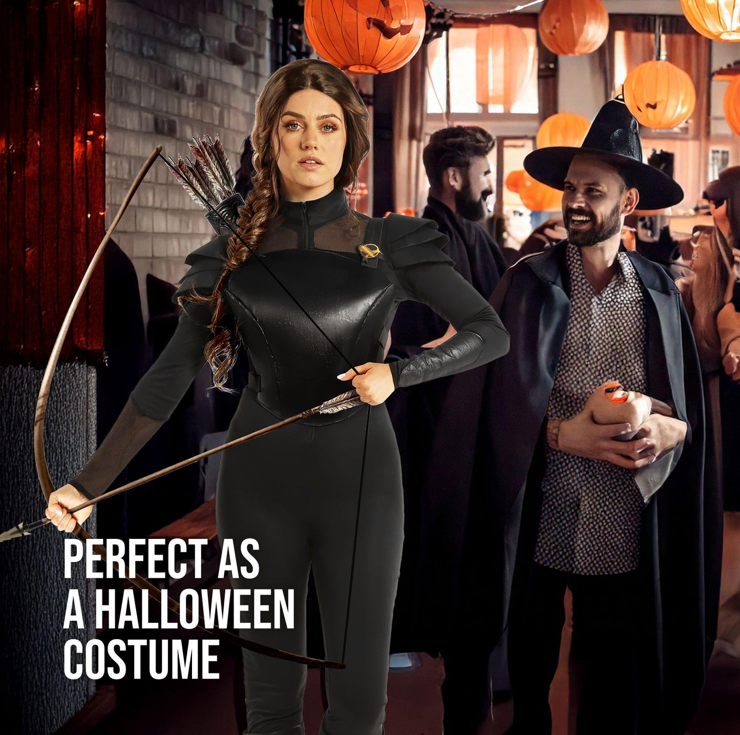 Morph Womens Huntress Costume Halloween Costumes For Women Female Archer Bodysuit Halloween L