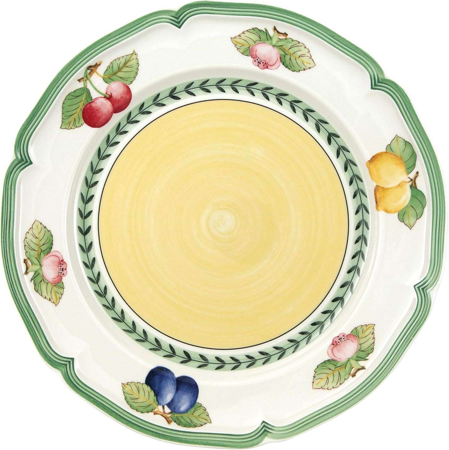 Villeroy & Boch French Garden Fleurence Dinner Plate, Premium Porcelain, Made in Germany, Dishwasher and Microwave Safe, 10.25 in