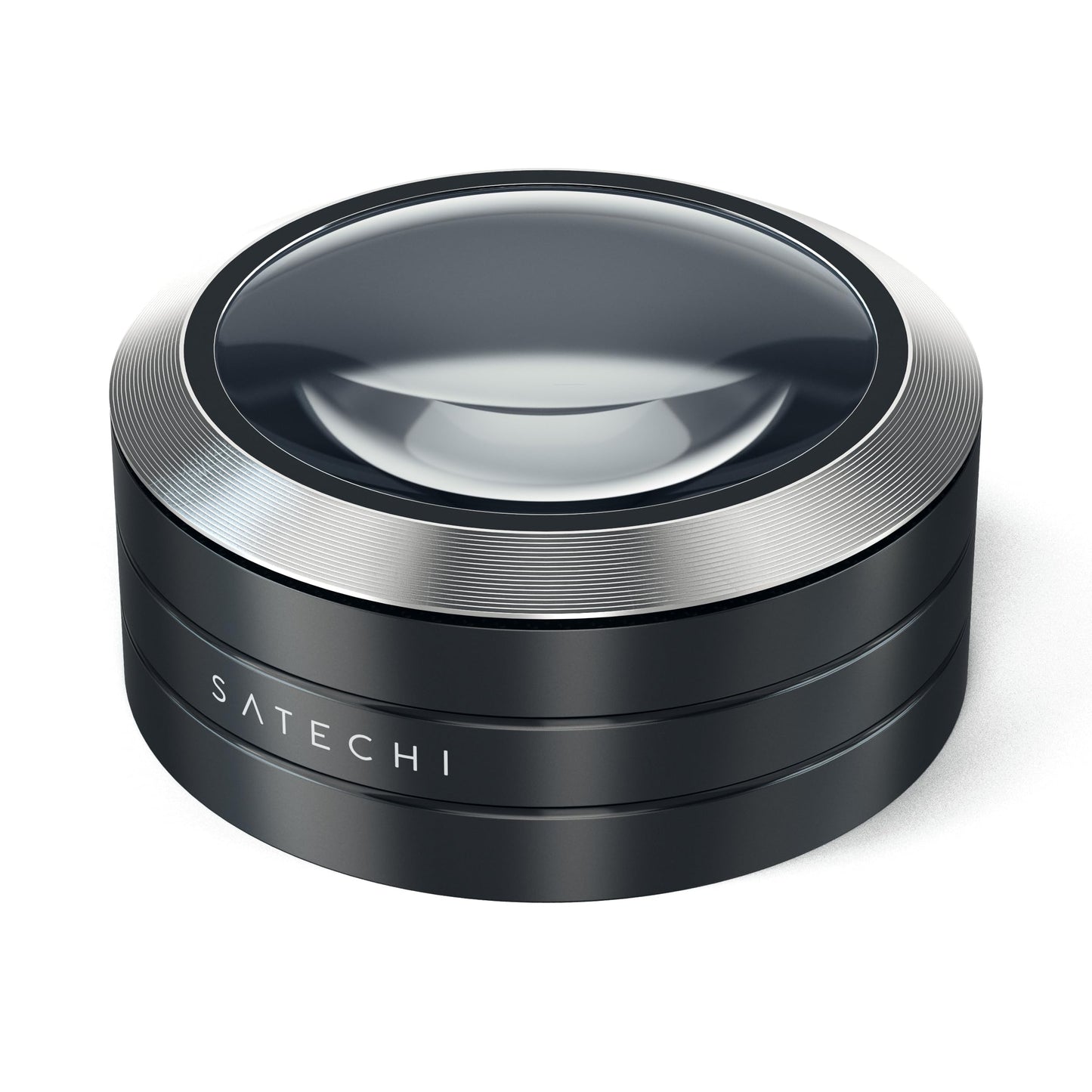 Satechi ReadMate LED Desktop Magnifier with up to 5X Magnification - Carrying Case Included (Black)