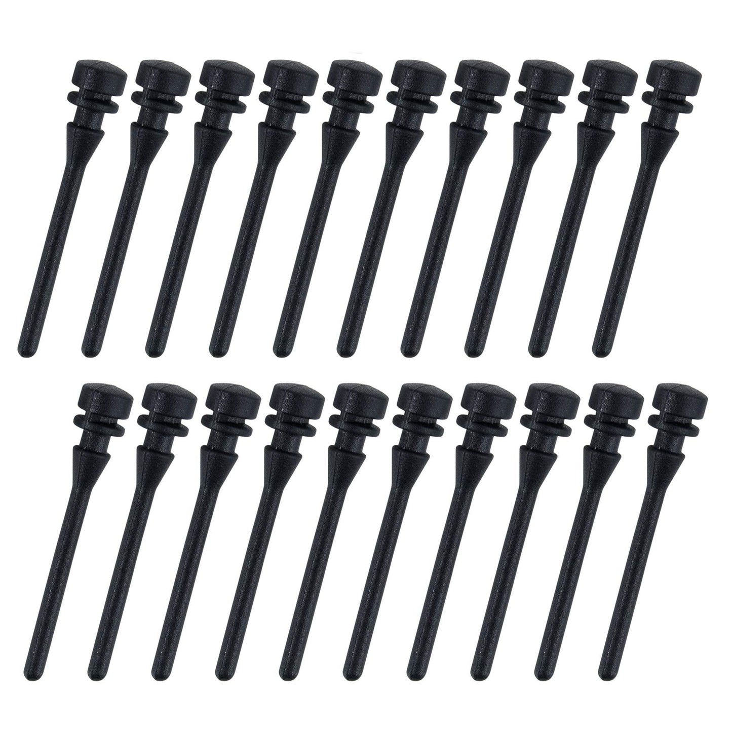 Auear, 50 Pack Case Fan Soft Silicone Anti Noise Reducing Vibration Screws Rivet Mounting For Or Cpu