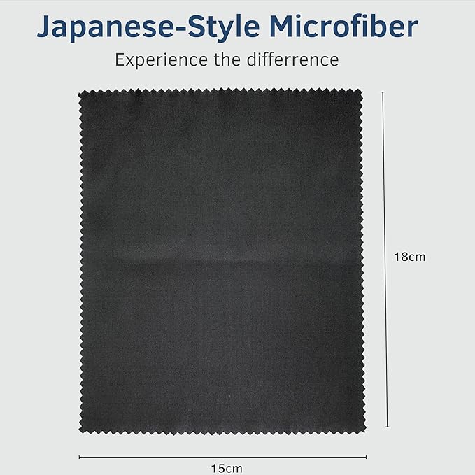 30 Pack Japanese-Style Premium Microfiber Glasses Cleaning Cloth Streak & Scratch-Free Lens Cleaning Cloth – Safe for Eyeglasses, Sunglasses, Glasses Cleaner, Lens Wipes, iPhone & Screens