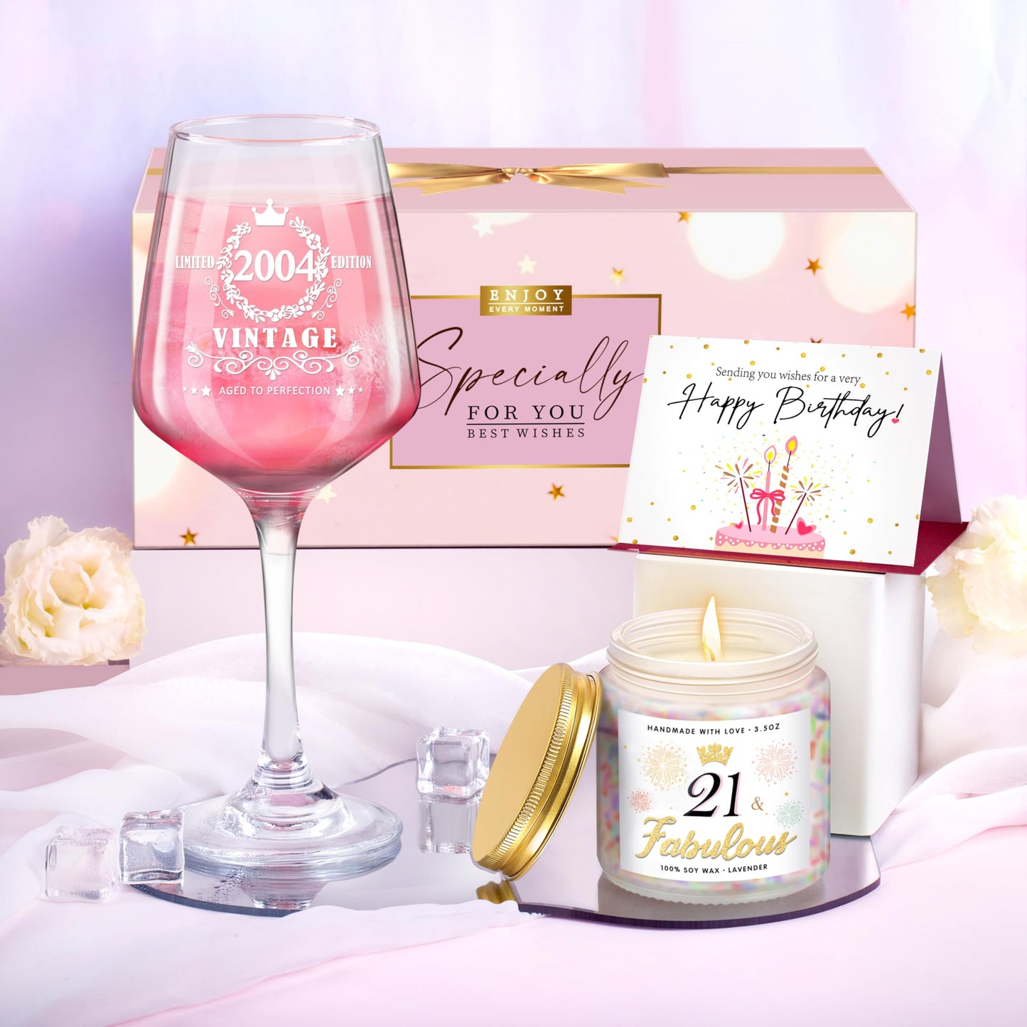 Unique 21st Birthday Decorations & Gifts for Her: Funny Ideas for Friends, Sisters, Daughters Turning 21