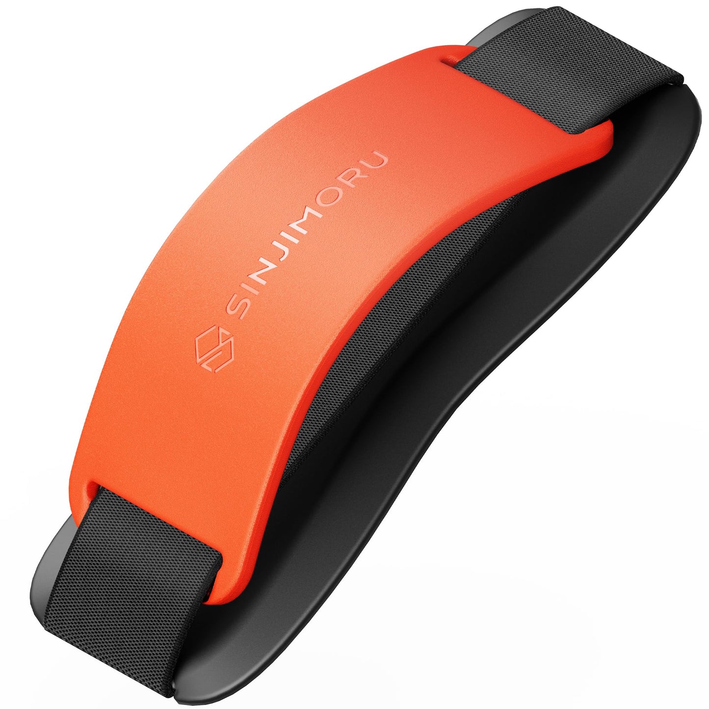Sinjimoru Phone Grip With Silicone Band - Comfortable One-Hand Holder & Kickstand For Smartphones, Tablets, And Ereaders For Iph