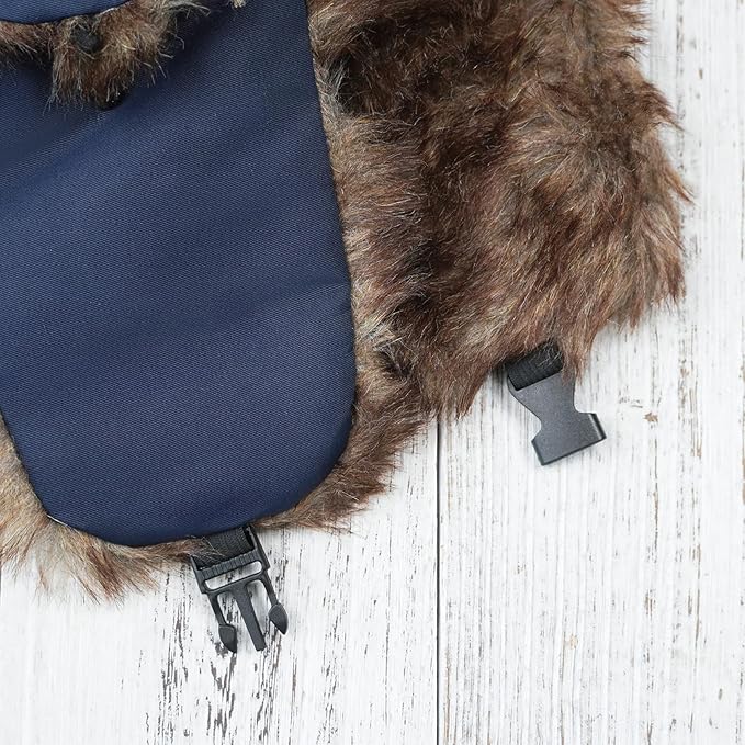 ONWAY Trapper Hat Winter Hats for Women Men with Faux Fur Ear Flaps