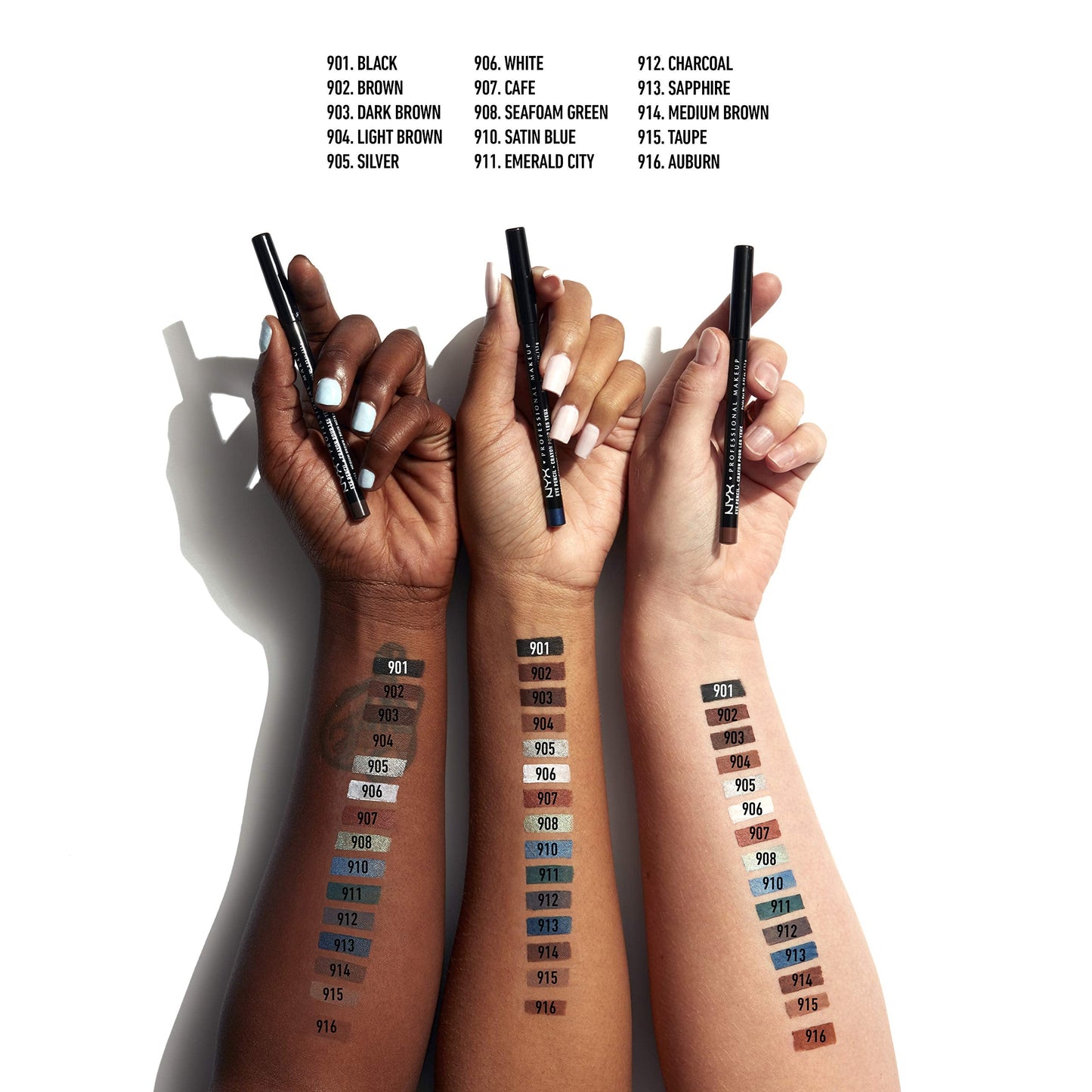 NYX PROFESSIONAL MAKEUP Slim Eye Pencil, Eyeliner Pencil - Lavender Shimmer