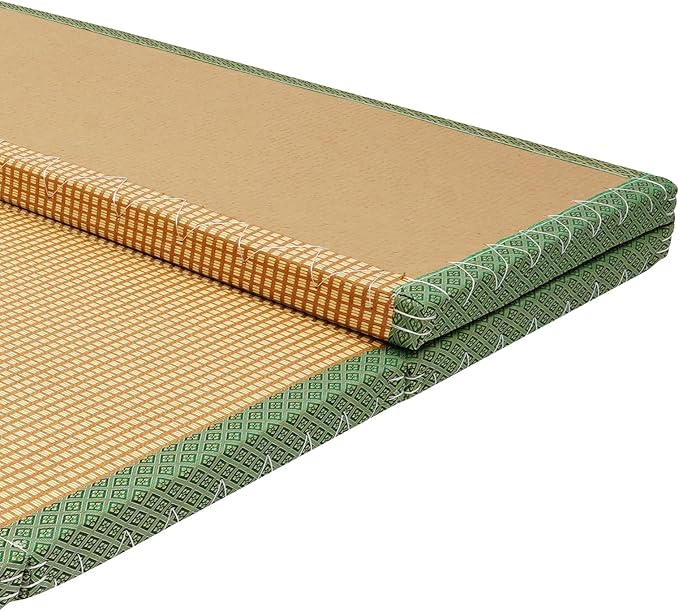 Foldable Floor Mattress, 78.74"*39.37"*1.97" Tatami Floor Mat, Meditation Yoga Natural Coconut Fiber Easily Cleaned Floor Bed Futon Pad Folding Sofa Bed For Yoga Meditation Tea Rooms
