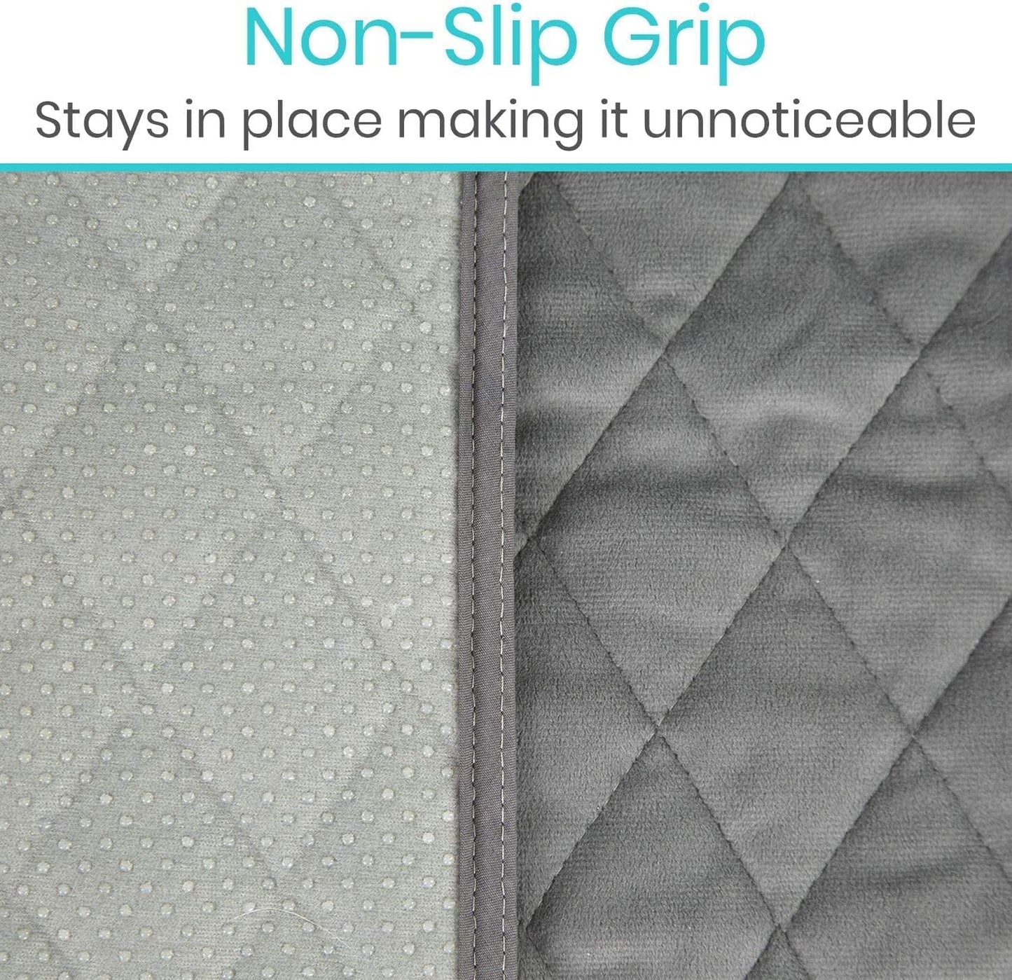Sures Waterproof Chair Pads for Incontinence (22" x 21") - Washable, Waterproof Seat Protector - Chair Protector Seat Cover - Absorbent Pad for Bed, Seat, Car, Wheelchair & Recliner (Gray, 4 Pack)