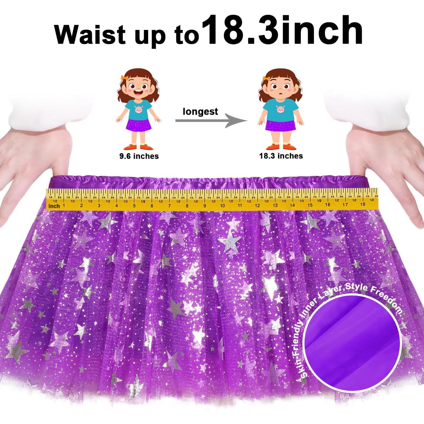 iROLEWIN Kids-Superhero-Cape and Mask TuTu for Girls Super Hero Costume as Toddler Dress-Up Clothes School Play Party Gifts