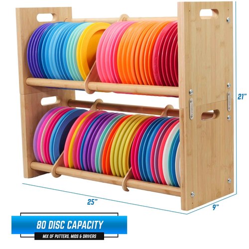 Rogue Iron Disc Golf Storage Rack Stackable (Two Racks)
