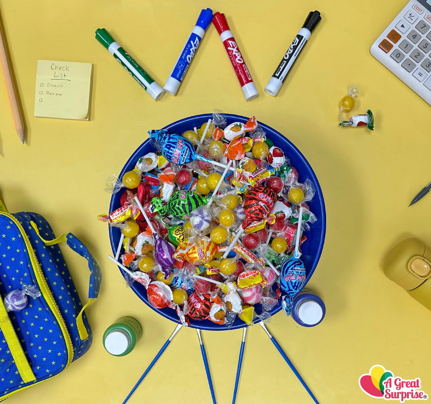 Pinata Candy - 5 Pounds 2.26 KG - Parade Candy Assortment - Individually Wrapped Mix for Party Favors - Bulk Variety Bag for Pinata Stuffers - Kids Birthday, Carnival Candies