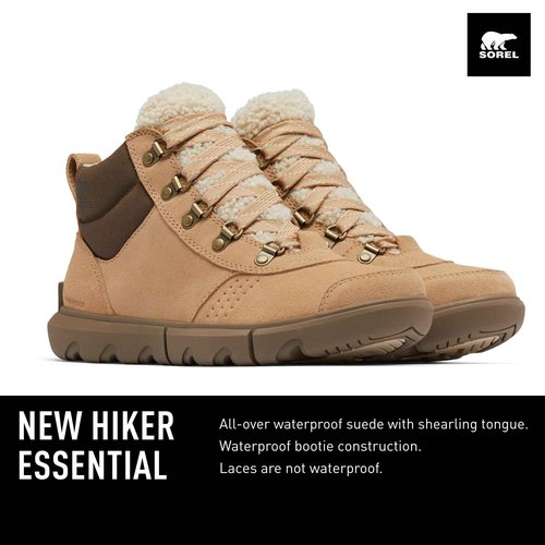 Sorel Women's Explorer Next Hiker Waterproof Boots - Canoe, Wet Sand - Size 5