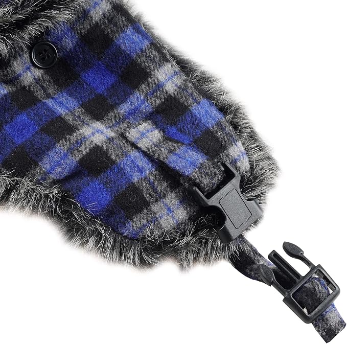 ONWAY Trapper Hat Winter Hats for Women Men with Faux Fur Ear Flaps