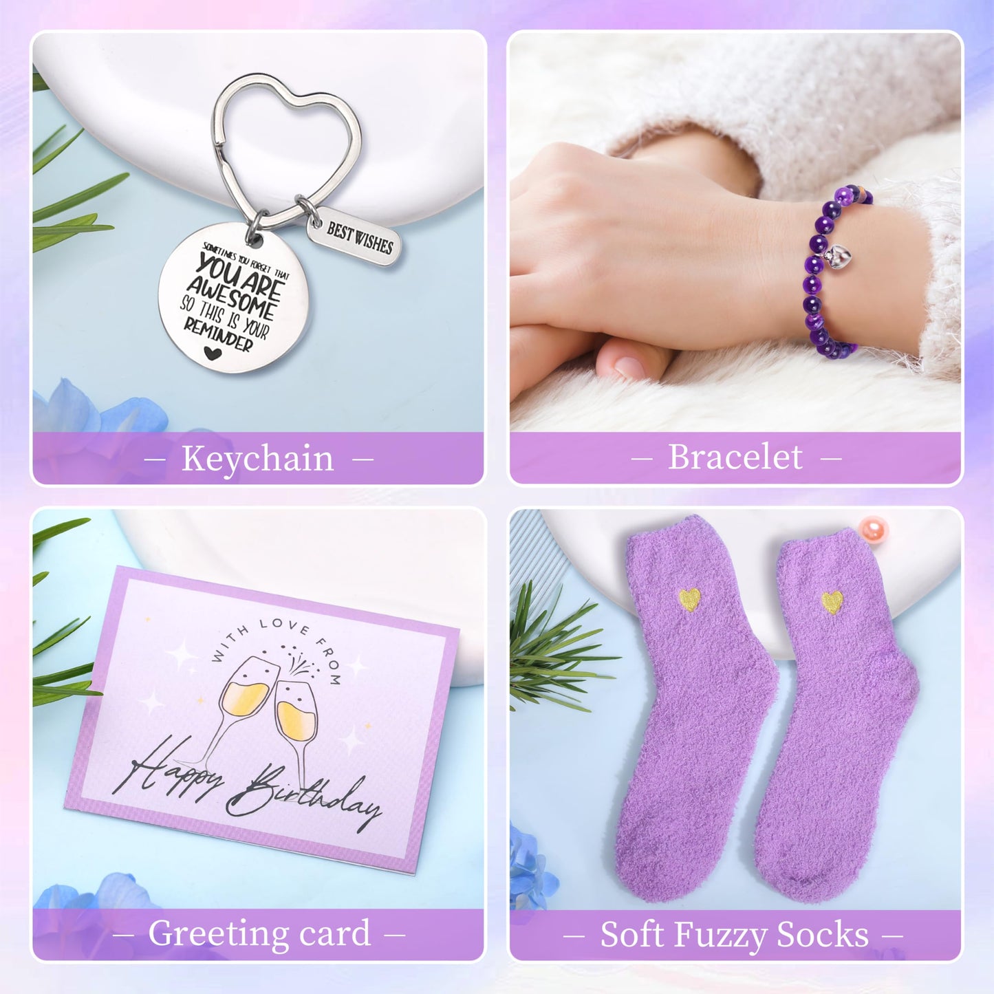 60th Birthday Gifts For Women, Unique Birthday Gifts Ideas for 60 Year Old women, Happy 60th Birthday Gifts for Her Mom Sister Friend Wife Coworker Bestie Teacher