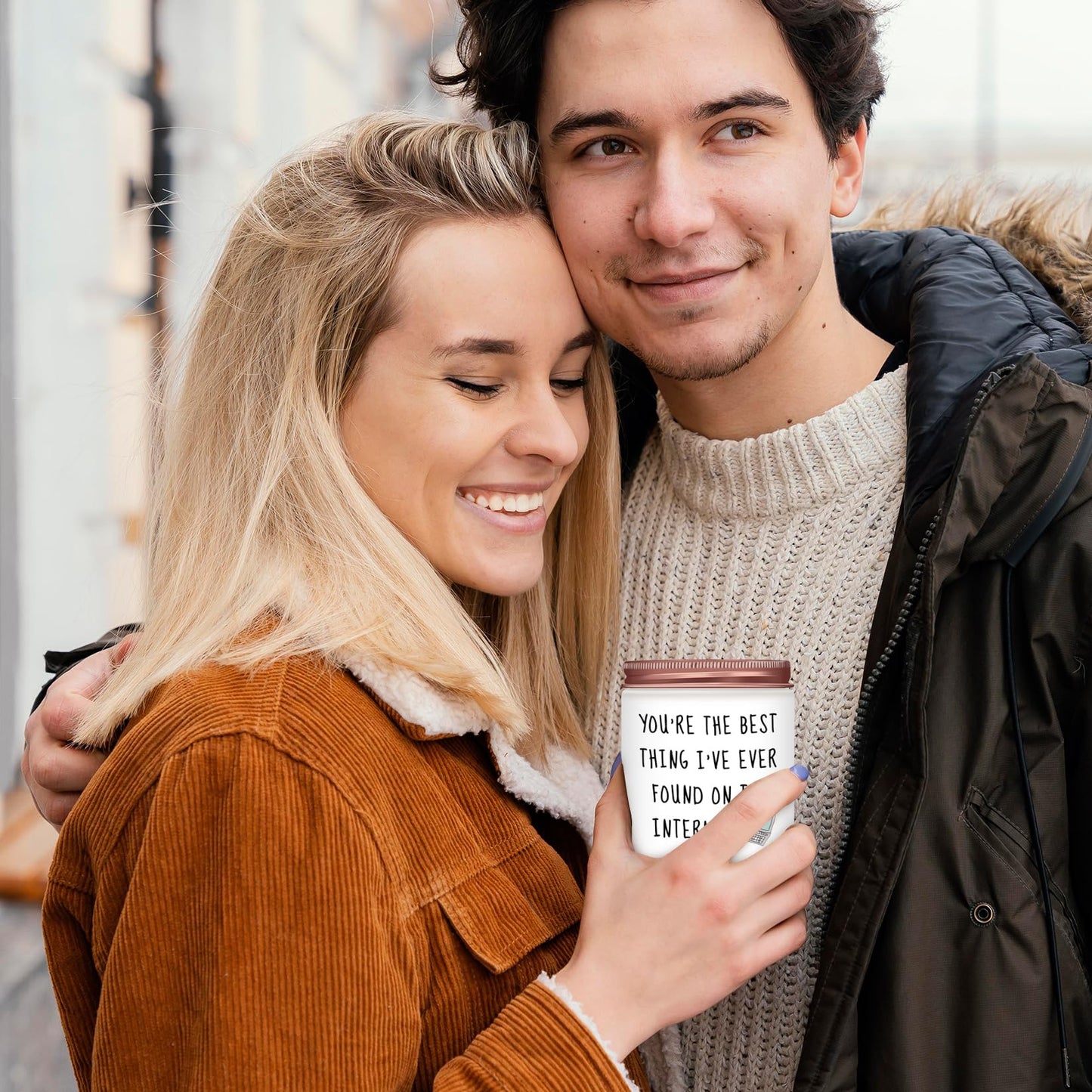 Homsolver Gifts for Her, Girlfriend, Wife, Funny Lavender Candle Unique Valentines Anniversary Christmas Birthday Gifts for Her, Girlfriend