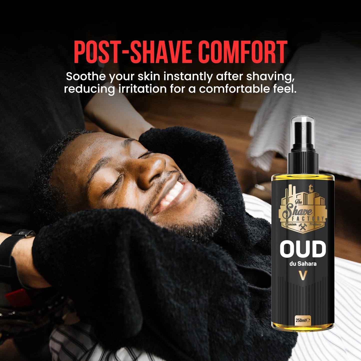 the shave factory After Shave Cologne Series (Oud II Classique)