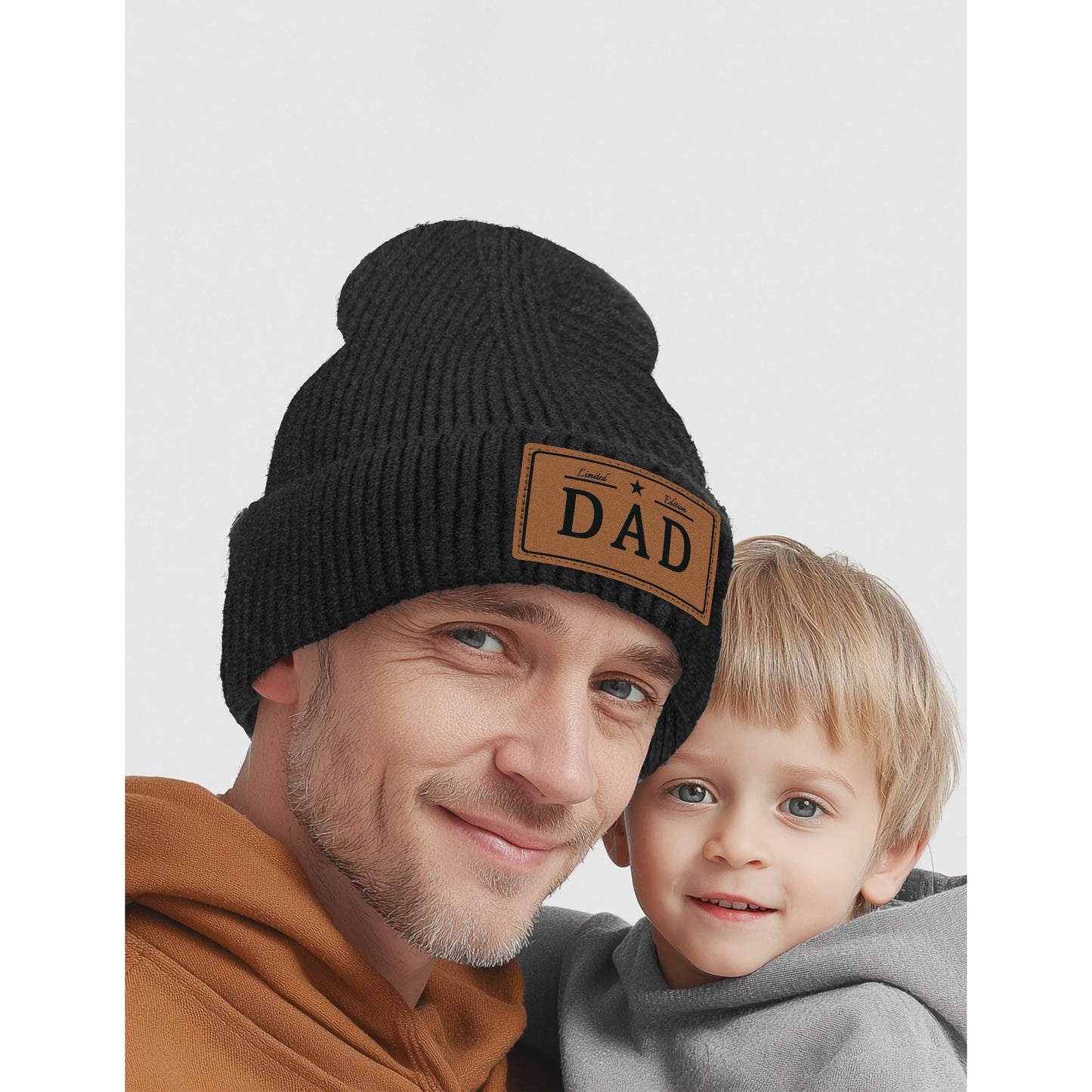 Dad Beanie,Dad Gifts from Wife Daughter Son for Christmas Birthday to Father，Winter Hats for Husband