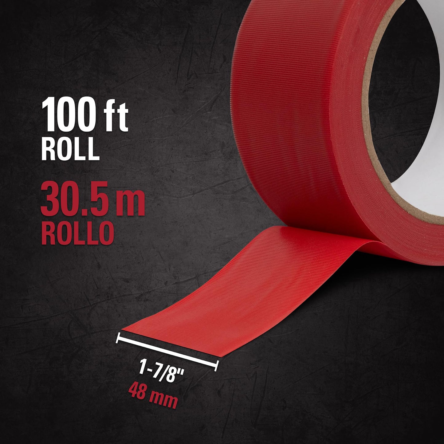 Roberts 50-040 Underlayment Seam Tape 100 ft. Red