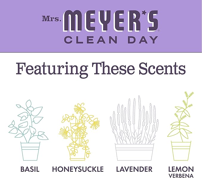 Mrs. Meyer's Clean Day Room Freshener, Lilac (8 Fl Oz (Pack of 3))