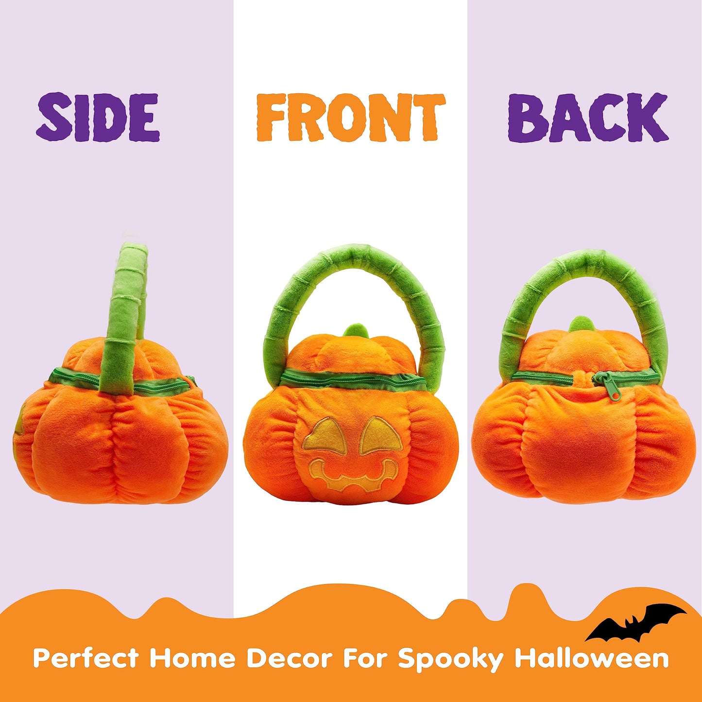 JOYIN Baby's Pumpkin Halloween Playset with 8 Fun Play Pieces, Halloween theme decoration, School Classroom Supply, Party Favor Supplies, Goodie Bags Stuffers Fillers, Toy and Prizes, Treats Gifts