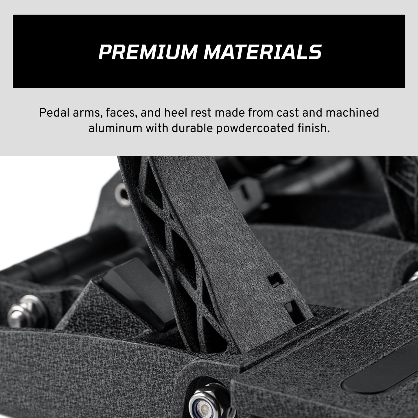 Fanatec Sim Racing CSL Elite Pedals V2 – 3-Pedal Set (Clutch, Brake, Throttle), Dual-Stage Load Cell Brake System, Hall-Effect Sensors – PC, PS5, PS4