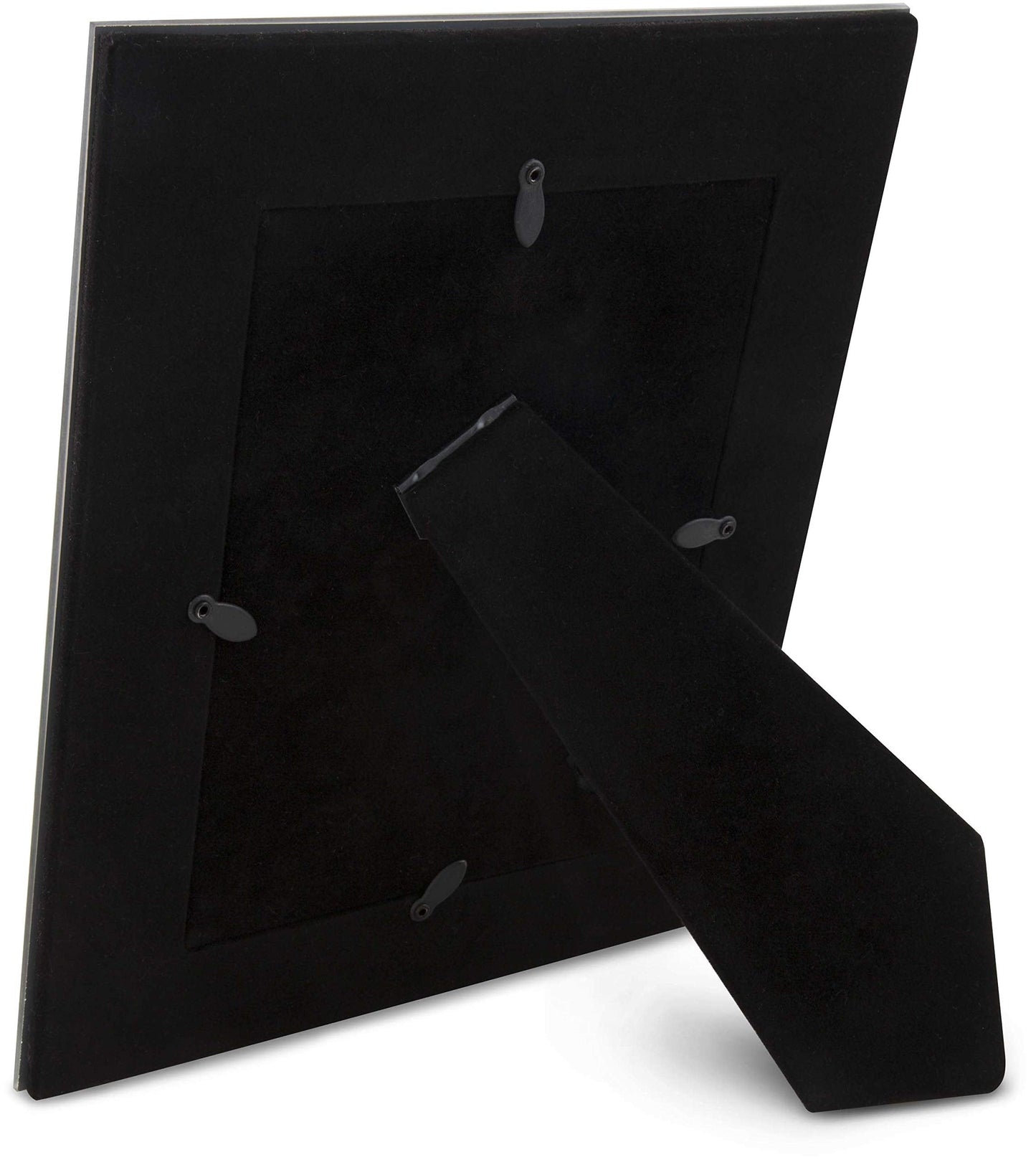 Pavilion Gift Company 85114 Glorious Occasions - 25th Anniversary Black Crystal Mirrored 4x6 Picture Frame,