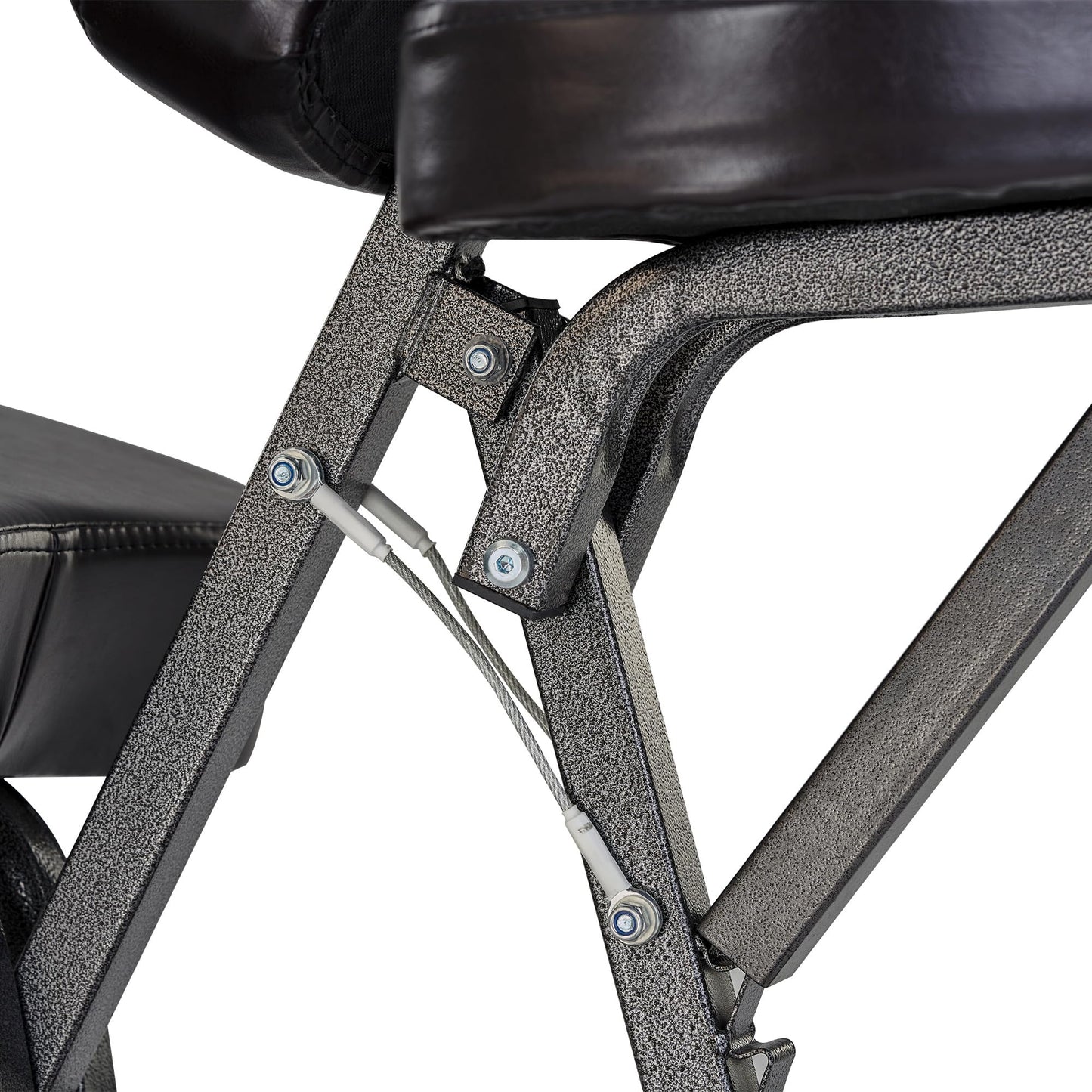 Master Massage Bedford Full Body Portable Massage Chair – Lightweight Folding Tattoo & Salon Chair with Adjustable Height, Face Cradle, Carrying Case (Coffee)