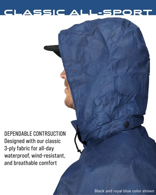 FROGG TOGGS Men's Standard Classic All-Sport 3-Layer Waterproof Breathable Rain Suit, Realtree APX, X-Large