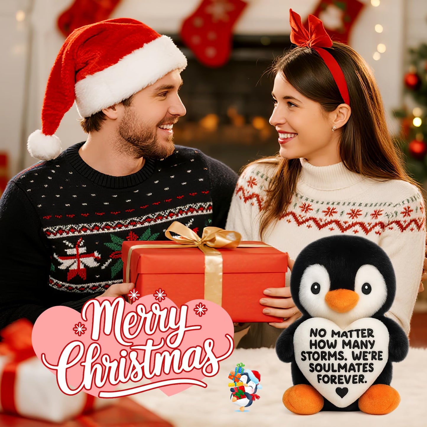 Happy Birthday Gifts for Women Men Unique Birthday Gift Ideas for Best Friend Sister Brother Year Old Teens Dad Mom Grandpa Grandma Cute Funny Emotional Inspirational Support Positive Penguin - 6inch