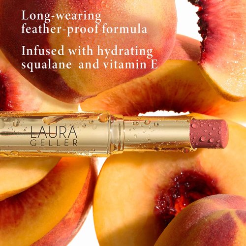 LAURA GELLER Own Your Age Kit: Best of the Best Palette and Jelly Balm Tinted Lip Color, In the Buff and Retractable Angled Kabuki Brush